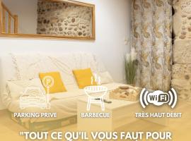 Refuge cosy à Montélier, Wi-Fi rapide, terrasse calme proche Valence, Hotel in Montélier