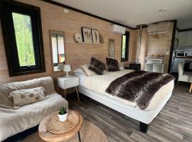 Tiny House 2 a 3 per Malalcahuello Wifi Satelital, hotel u gradu Malalcahuello