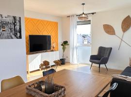 AMAO Sepia - Family Apartment - Free Parking, hotel v mestu Rheinhausen