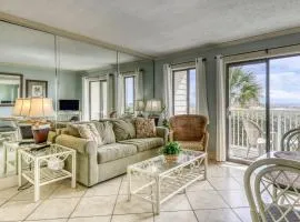 Waterfront condo with balcony and Gulf view plus shared pool