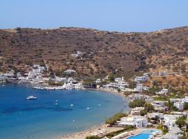 George's Seaside Apartments Sifnos、バティのホテル