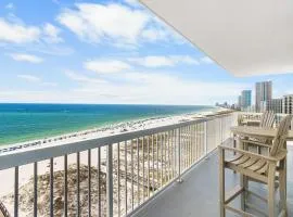 Gulf front condo with pool beach access and wrap around balcony