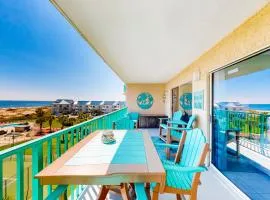 Beachfront condo with Gulf views pools hot tubs tennis courts gym AC & W&D