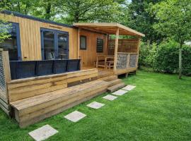 Mobile Home prémium 6 pers 3ch 0107 camping à Mayotte 5 étoiles d'exception Lac de Biscarrosse à 25mm Dune du Pilat, ξενοδοχείο σε Biscarrosse