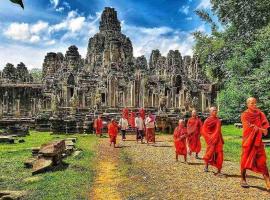 Guide francophone à angkor wat, Hotel in Phumĭ Thnál