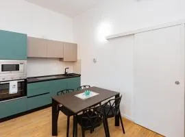 Andrea's blue flat city studies Milan