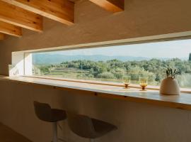 Panorámica de la serra de Cardo, El Corral, hôtel à Rasquera