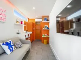 Orange Container at EADO Juicebox