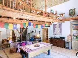 En Pascot - Appartement avec salle de bain privative et 2 chambres avec salle de bain commune - billard, jardin et barbecue - à 10 min de Villefranche, Nailloux et du Canal du Midi - à louer séparément ou ensemble