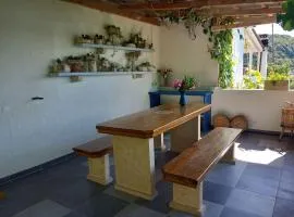 Guest House Green Corner Supetarska Draga - Studio Apartment with Terrace And Sea View