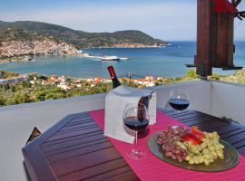 Irene' s Paradise, hotell med parkeringsplass i Skopelos Town