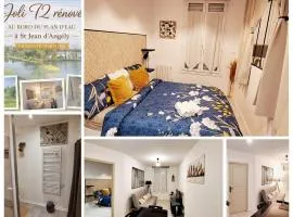 Joli T2 rénové bord plan d'eau