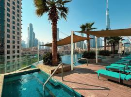 Luxury 2BR in 5star Hotel, 2 pools, Gym, Spa, Restaurants on site – hotel w Dubaju