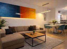 City Apartment Linz 3 Zimmer - Klimaanlage, Großes Sofa, Cafe & WLAN, Selfcheckin, Parkplatz, für 5 Gäste