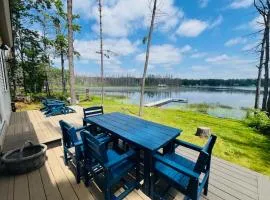 Gaylord Lakefront Cabin w Private Dock Fire Pit