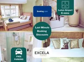 Modern Airport Annexe - Free Parking - Sleeps 4 - Near Luton Airport