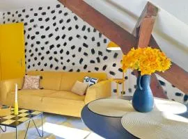 Yellow Suite - Design Stay for 3 - Alsace - Vosges