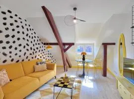 Yellow Suite - Design Stay for 3 - Alsace - Vosges