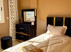 Grand appartement 3 chambres calme, Wi-Fi, parking, panoramic view