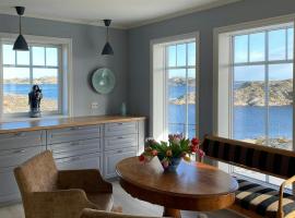 Modern Beach House On Car-Free Vestre Sandøya โรงแรมในKilen