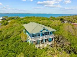 Dog-friendly home with ocean/sound views and private beach path