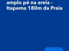 Apto climatizado amplo pé na areia - Itapema 180m da Praia