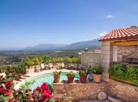 Traditional Crete Villa Villa Blue Mantzourana Stunning Views 1 Bedroom