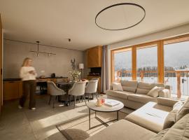 Enklawa Polany - Scenic Mountain View Retreat with Natural Pool by Downtown Apartments โรงแรมในกอสเชียลิสกอ