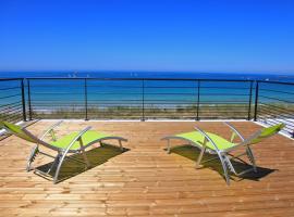 Villa de la plage de Plouescat, hôtel à Plouescat