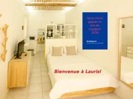 Clementine - Joli studio privé avec clim calme à 70 m du centre village de Lauris