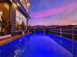 EMPYREAN STAY ll G0DFATHER VILLA ll 4BHK ll AC ll LARGEST POOL ll MINI PUB ll