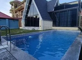 ForestPeak Aframe Sheki Heated Pool And 3BR Luxury