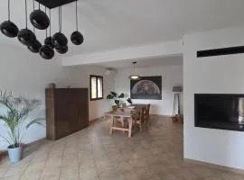 Maison agréable avec grands volumes