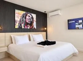 Studio 8 Bob Marley Clim 5 min centre-ville