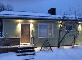 Saunallinen piharakennus