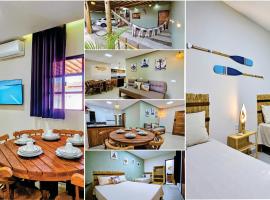 Casas Costa Dos Corais - 200m do mar, confortável, climatizada e completa, hotell Japaratingas