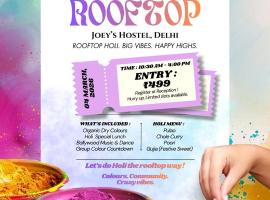Joey's Hostel Delhi, hotelli kohteessa New Delhi