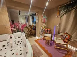 L'Oasis Evasion de 60m2 avec SPA privatif et Design