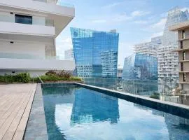 Appartement Uptown CFC - Piscine - Gym - Parking Gratuit