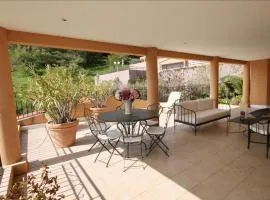 Villa Mimosa - Piscine, tennis, terrasse vue mer, clim, wifi