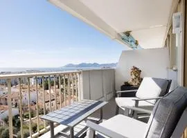 Cannes Panorama - Piscine, vue mer, parking, clim