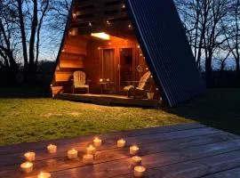 Cabane en A La Pause Sauvage Normandie