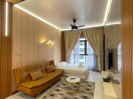 Urban Retreat Homestay at K Avenue, pezsgőf&uuml;rdővel rendelkező sz&aacute;lloda Donggongon v&aacute;ros&aacute;ban