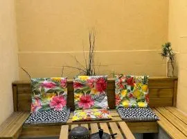 Studio "Les Cactus" avec Terrasse à 5 min à pied de la Plage