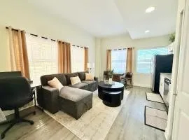 Urban Oasis with City Views and Dedicated Workspace