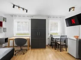 Moderne Einraumwohnung in Leipzig mit Netflix Zugang