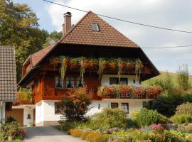 Oberbauernhof - Wohnung Hasacker -- Neue Wohnung im schönen Schwarzwaldhaus, hotelli kohteessa Gutach