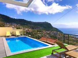 Casa Bela Vista, Swimming pool and sea view