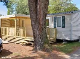 Mobil home 6 personnes situé dans le Camping Homair Moulin de Kermaux