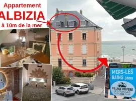 L'ALBIZIA à 20m de la plage 3ème etage, rénové, 2 personnes et animaux - wifi